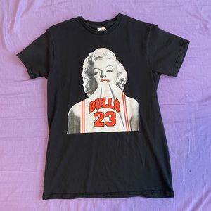 Jordan 23 Shirt with Marilyn Monroe